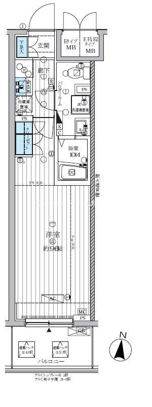 ランドステージ両国 間取り