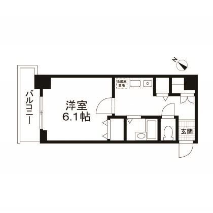 ドエルイン月島 間取り