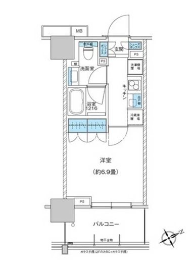 ザ・パークハウス浅草橋タワーレジデンス 間取り