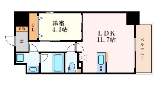 レジデンシア花の木 間取り