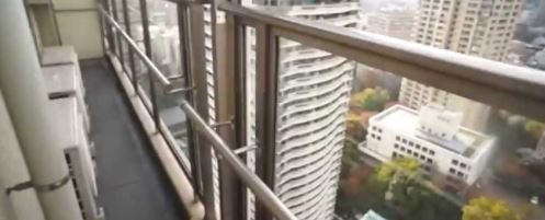 パークキューブ愛宕山タワー ベランダ