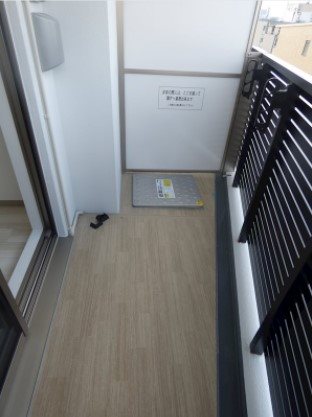 エステムコート名古屋千種グレイス ベランダ