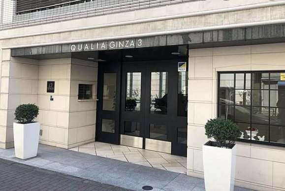クオリア銀座三丁目 エントランス