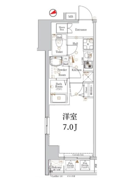 Ｌｏｇ銀座東 間取り