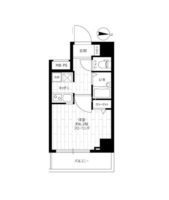ステージファースト南麻布 間取り