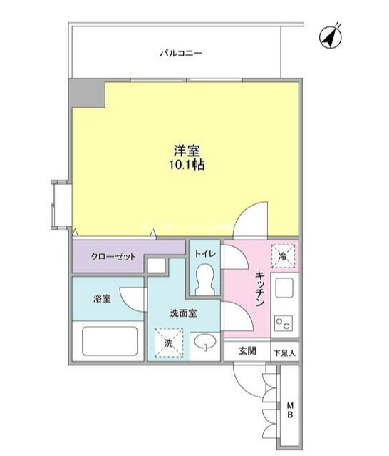 ユーキメゾン一番町 間取り