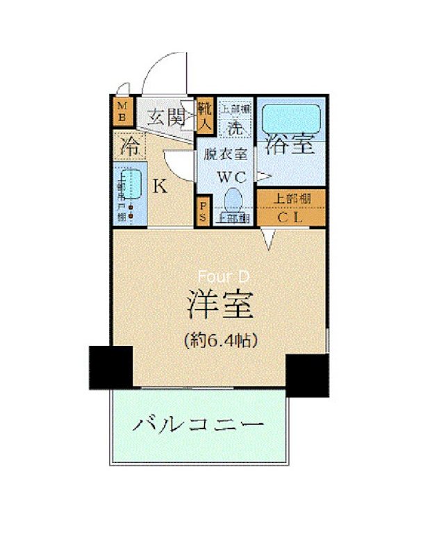 プレール・ドゥーク虎ノ門 間取り