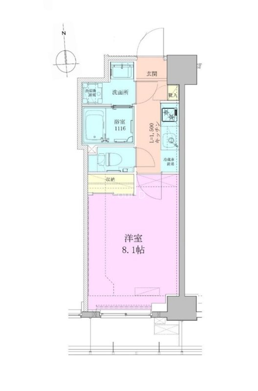 八丁堀レジデンス壱番館 間取り