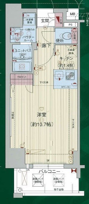 プレサンス東別院駅前コネクション 間取り