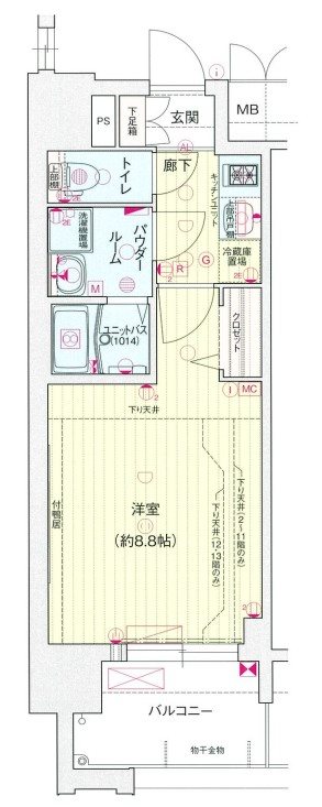 プレサンス　ＴＨＥ　栄 間取り