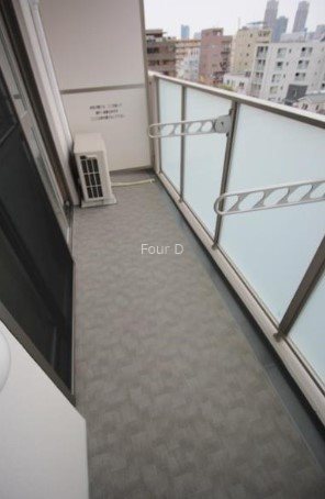 クレシェンテ月島 ベランダ