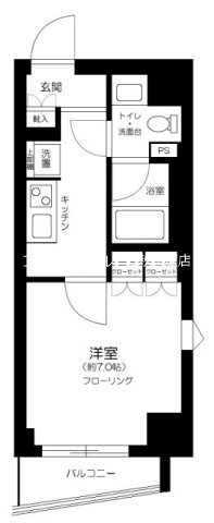 Ｌｉｖｅ　Ｃａｓａ両国Ⅱ  間取り