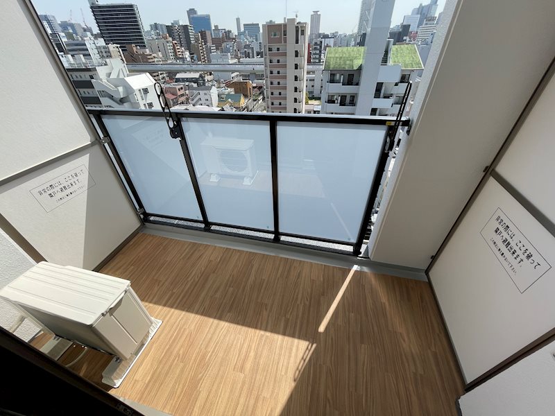 プレサンス名古屋幅下ファビュラス ベランダ