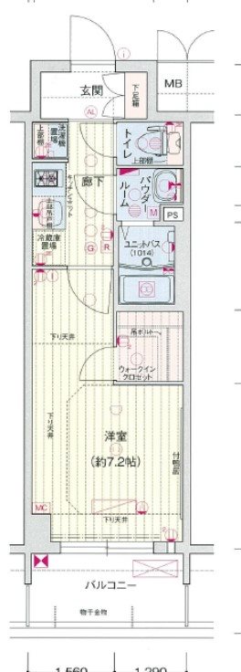 プレサンス丸の内アデル 間取り