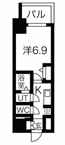 ファステート名古屋駅前ドリーム 間取り