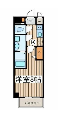 エスリード上前津エアスタ 間取り