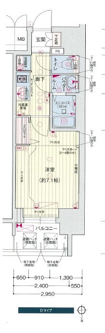 プレサンス桜通ベルノ 間取り