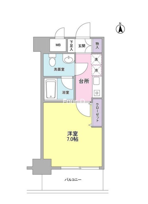 セレーノ品川 間取り