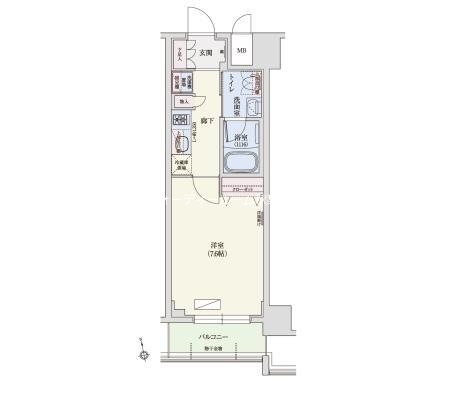 アーバネックス秋葉原ＥＡＳＴ 間取り