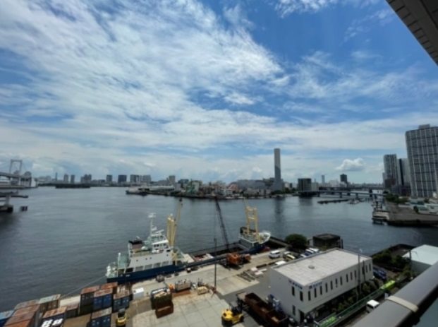 アイル芝浦東京ベイ ベランダ