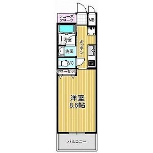 セレニティー名駅 間取り