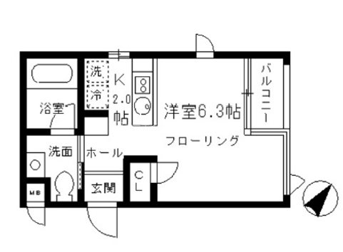 グランアセット月島 間取り