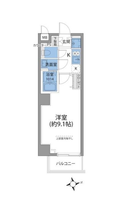 Ｅｘｃｅｒｏｓａ芝公園 間取り