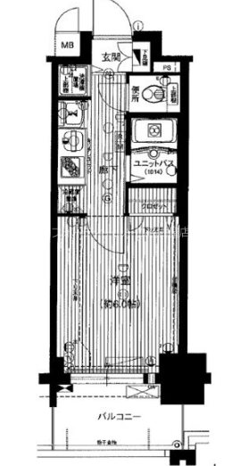 プレサンス名古屋STATIONアブソリュート 間取り