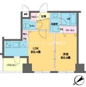 カスタリア北上野 間取り