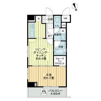 ガラ・グランディ大手町 間取り