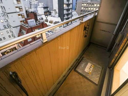ガラ・グランディ大手町 ベランダ