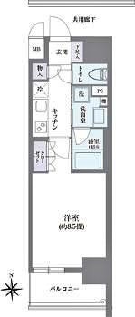 OKBアヴェニール菊井町 間取り