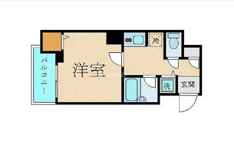 スカイコート銀座東壱番館 間取り