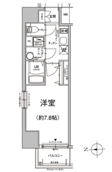 エスリード金山リュクス 間取り