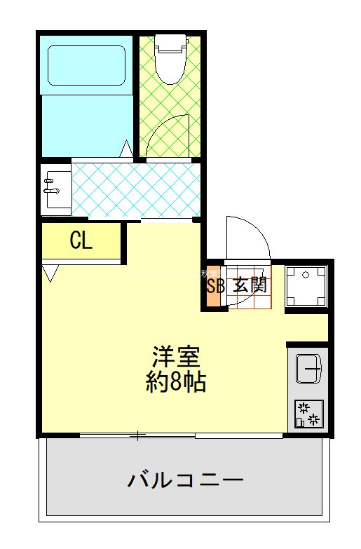 Cube神田 間取り