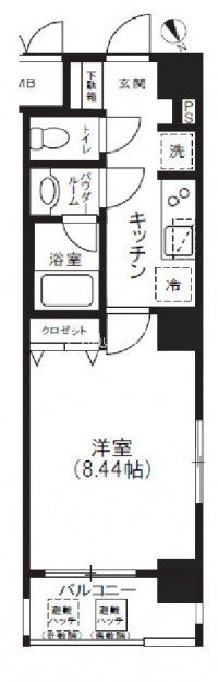 メイクスデザイン茅場町 間取り