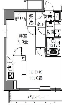 S-RESIDENCE新御徒町West  間取り