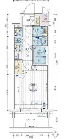 エステムコート名古屋グロース 間取り