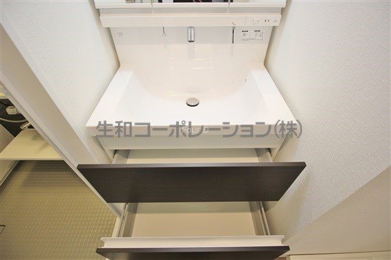 月島リバーサイドハイツ 洗面所
