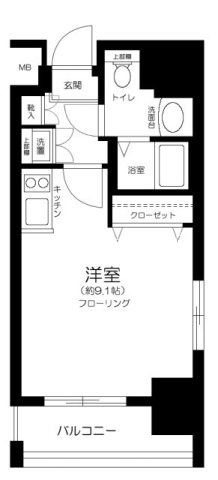 ドルチェ秋葉原Ｎｏｒｔｈ・参番館 間取り