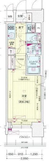 プレサンス錦ラウム 間取り