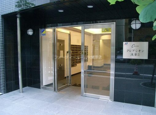 クレアシオン浅草Ⅱ  エントランス