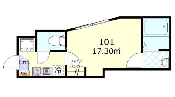 ディアマンテ北千住 間取り