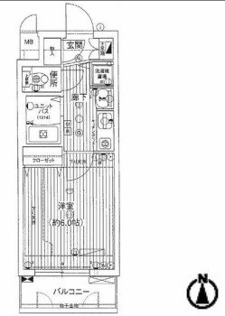 プレサンス名古屋城前 間取り