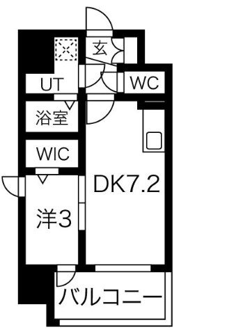 エスリード泉 外堀通 間取り