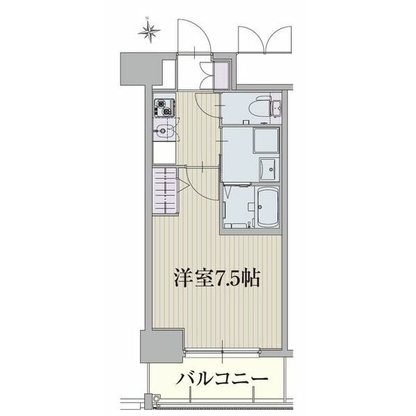 パルティール新栄 間取り