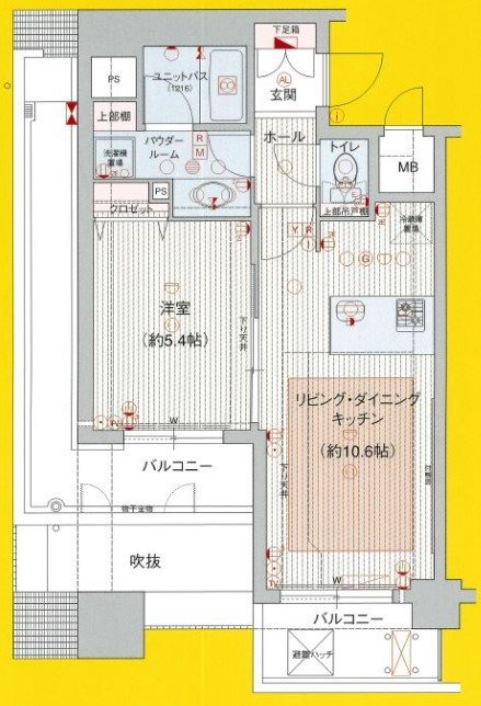 プレサンス泉セレグレード 間取り