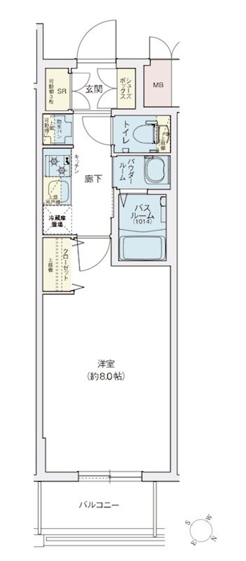 エステムコート名古屋グランツ 間取り