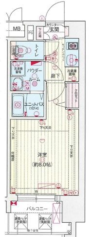 プレサンス久屋大通セントラルパーク 間取り