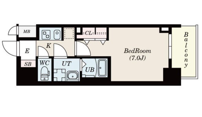 S-RESIDENCE名駅North 間取り